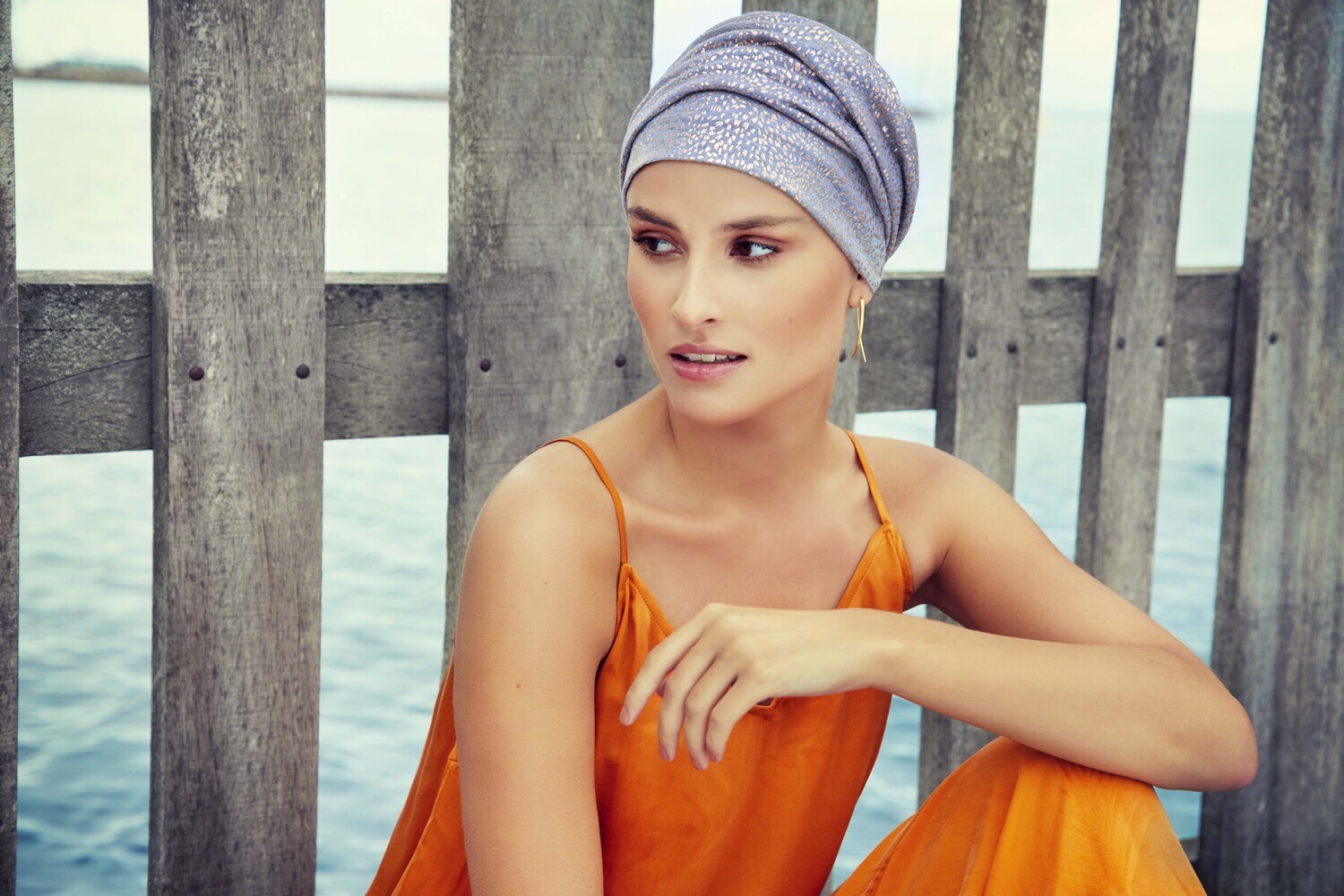 Zoya Turban - Grey Melange