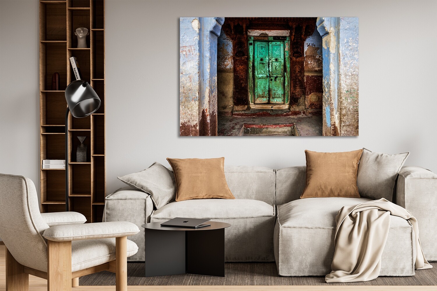La porte du temps, Support: Dibond Aluminium