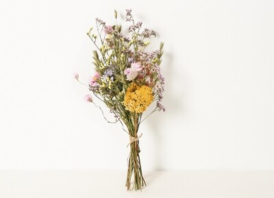 Trockenblumenstrauß "Blumenwiese, klein und fein"