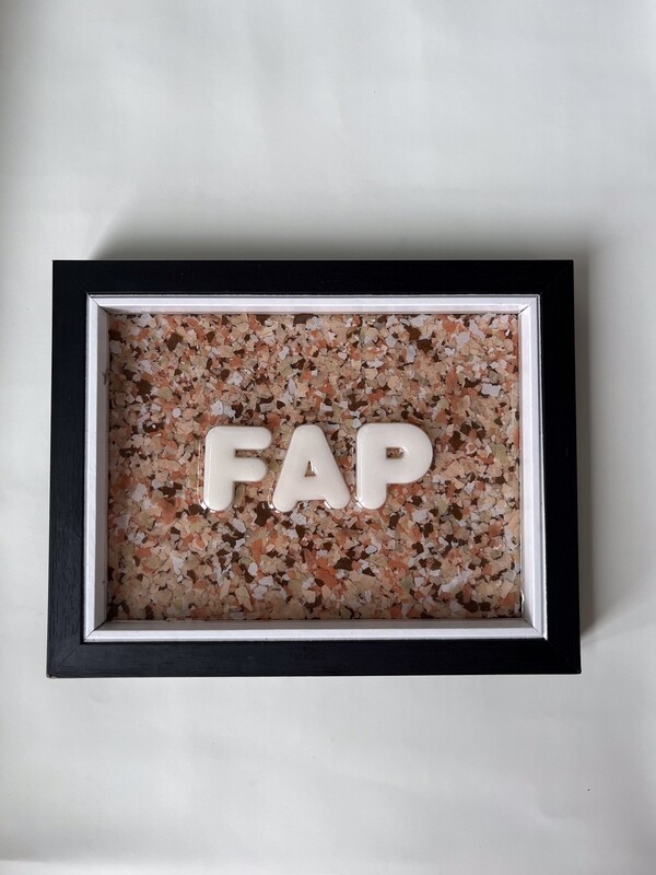 Framed Resin Artwork: FAP