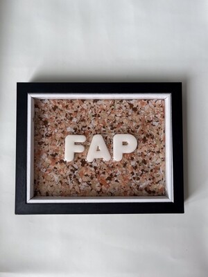 Framed Resin Artwork: FAP
