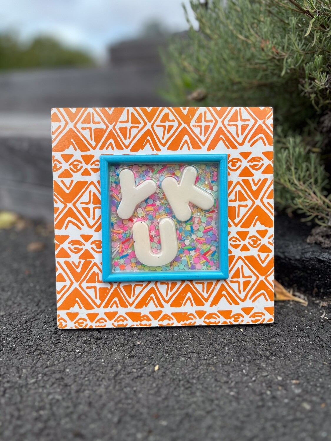 Framed Resin Artwork: Yuk