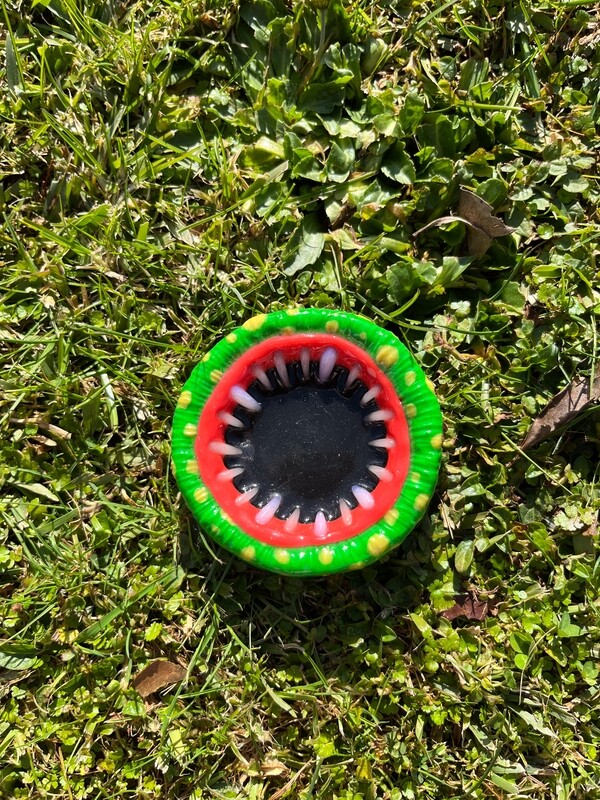 Green Monster Mouth Bowl