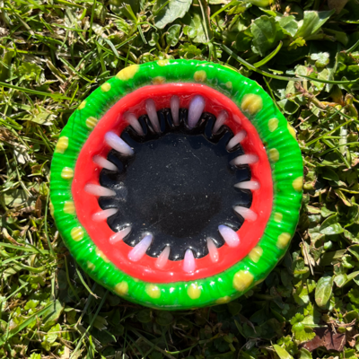Green Monster Mouth Bowl