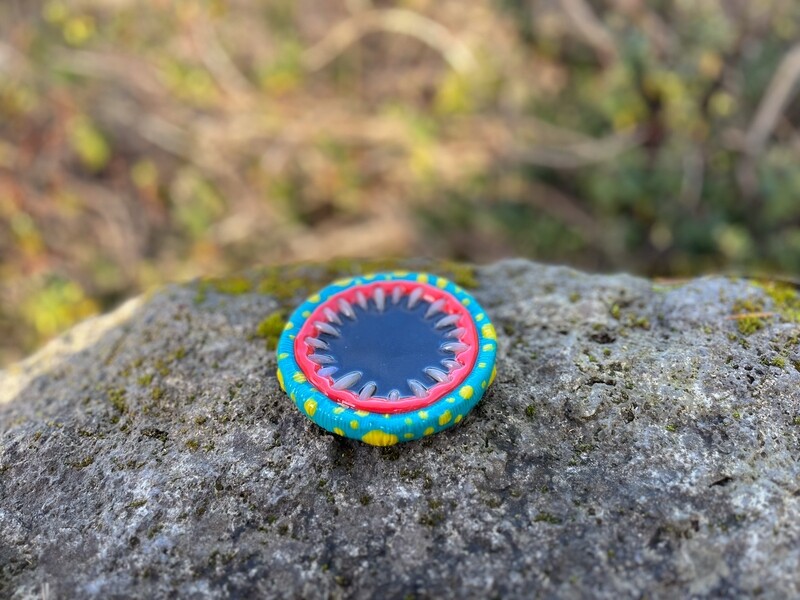Light Blue Monster Mouth Bowl