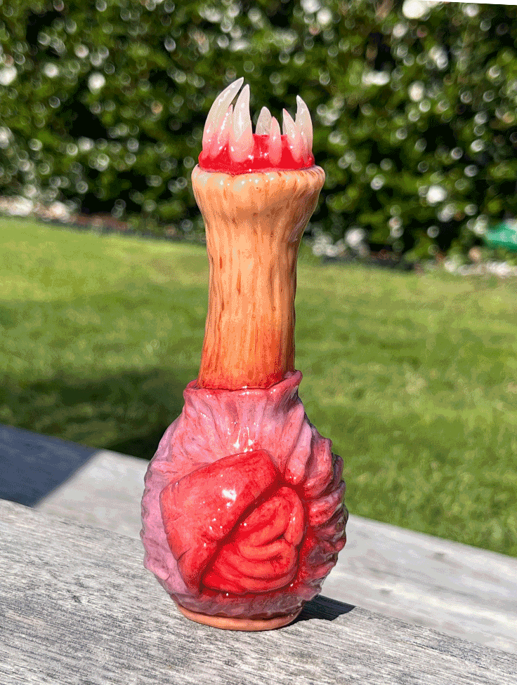 Upcycled Flesh Vase