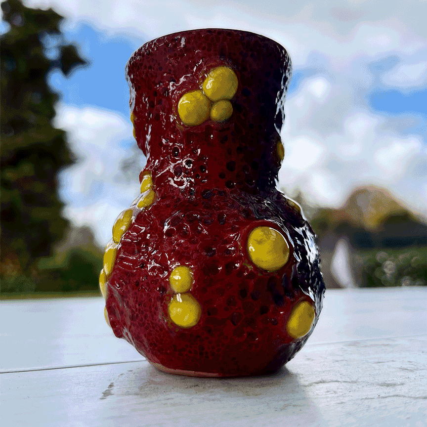 Upcycled Blister Vase