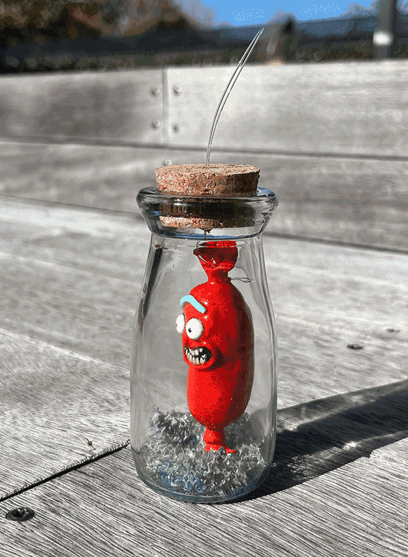 Sausage Rick in a Jar 🌭