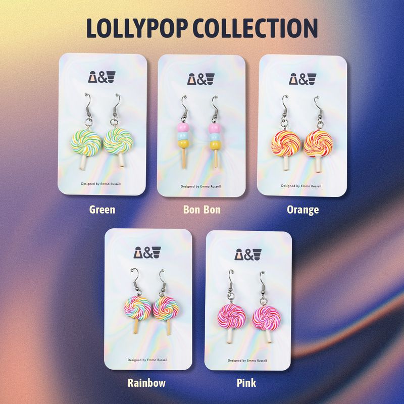 Lollypop Earrings