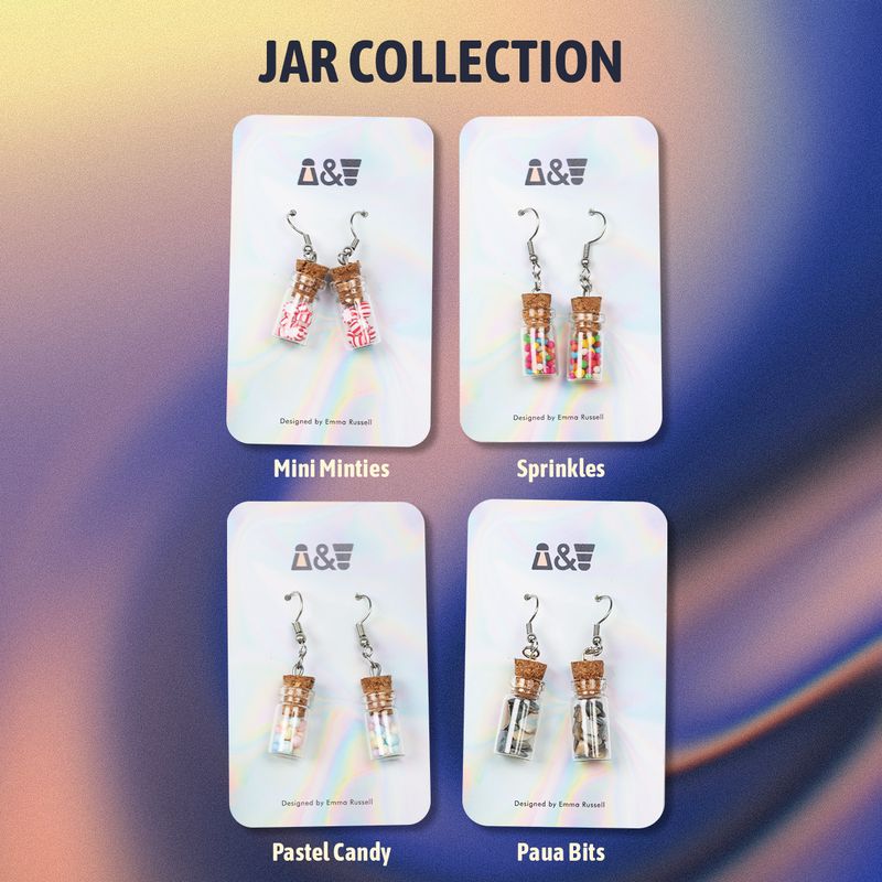 Mini Jar Earrings
