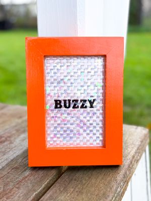 Framed Resin Artwork: Buzzy 🐝