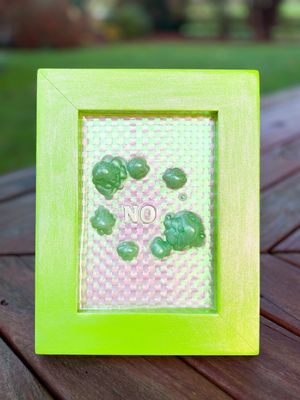 Framed Resin Artwork: NO
