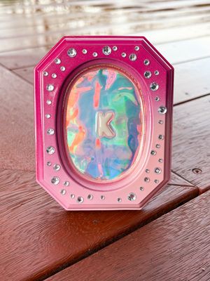 Framed Resin Artwork: K