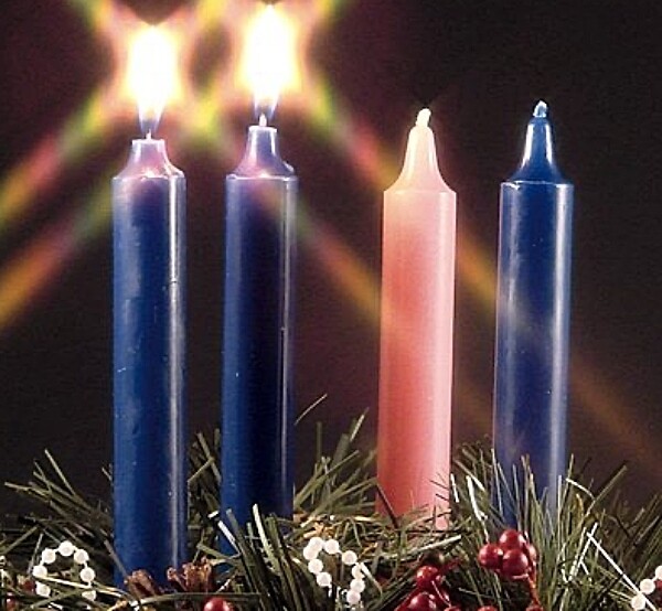 Advent Candle Sets. 51 Beeswax. 7/8" x 12"