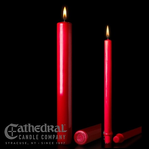 Christmas RED Altar Candles