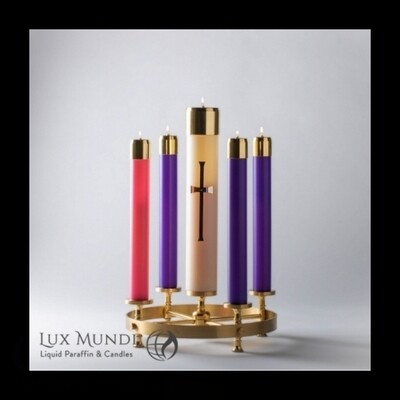 Advent & Christ Candles Oil Refillable