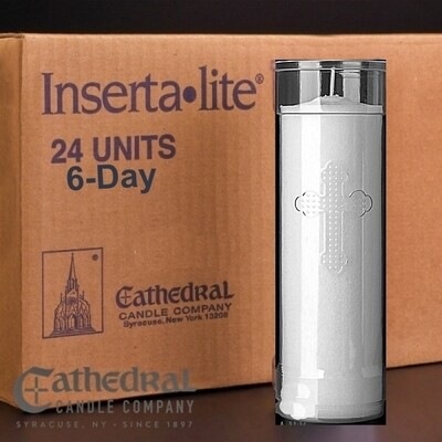 Inserta-Lite 6-Day Devotional Candle & Replacement Globes