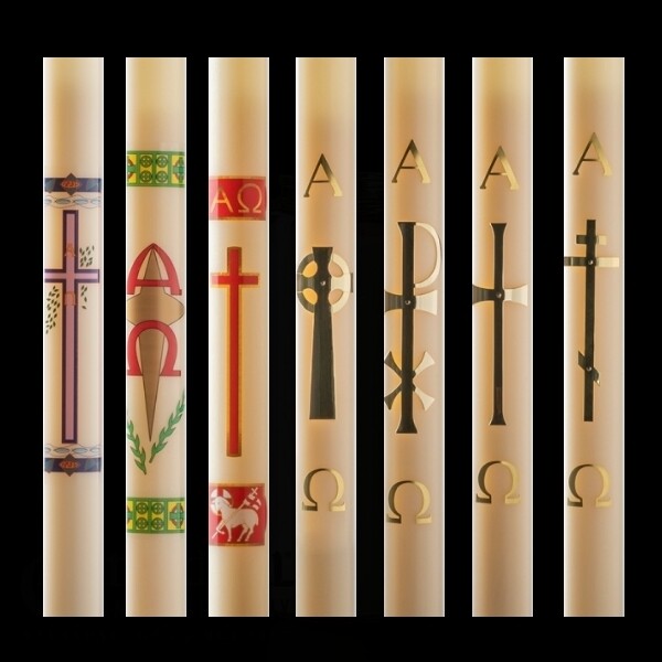 Refillable Oil Paschal Candles by Lux Mundi