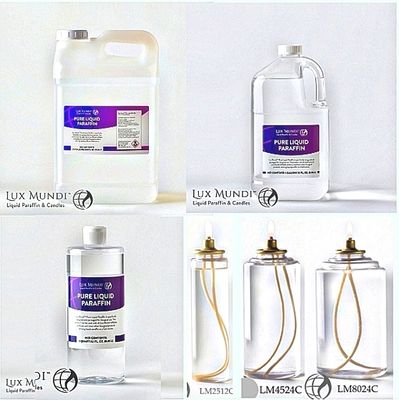 Oil (Liquid Paraffin) for Oil Candles. Replacement Wicks