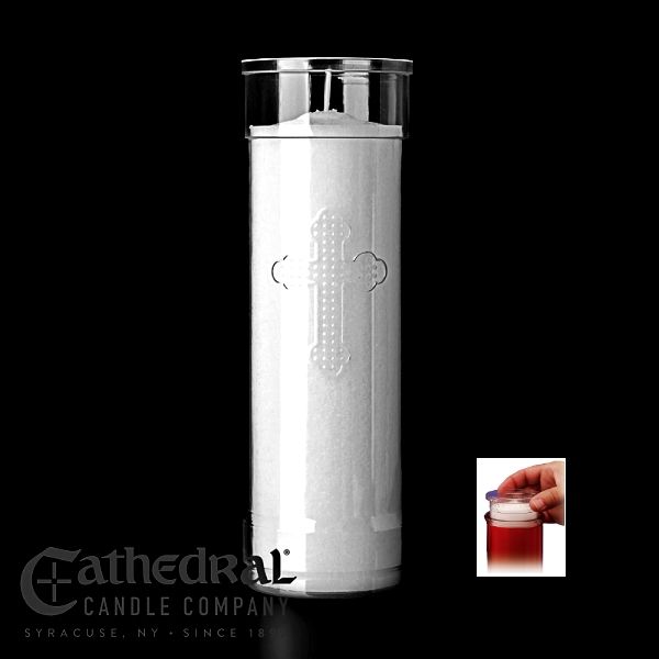 Inserta-Lite 6-Day Candle.  As low as $57.00 case of 24.