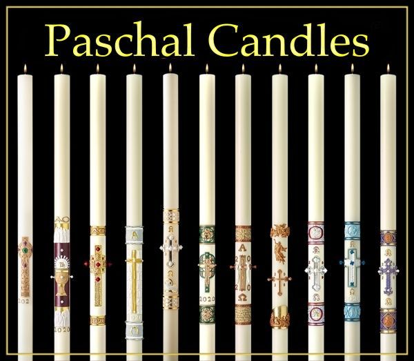 Paschal Candles (Wax) Cathedral Candle Company
