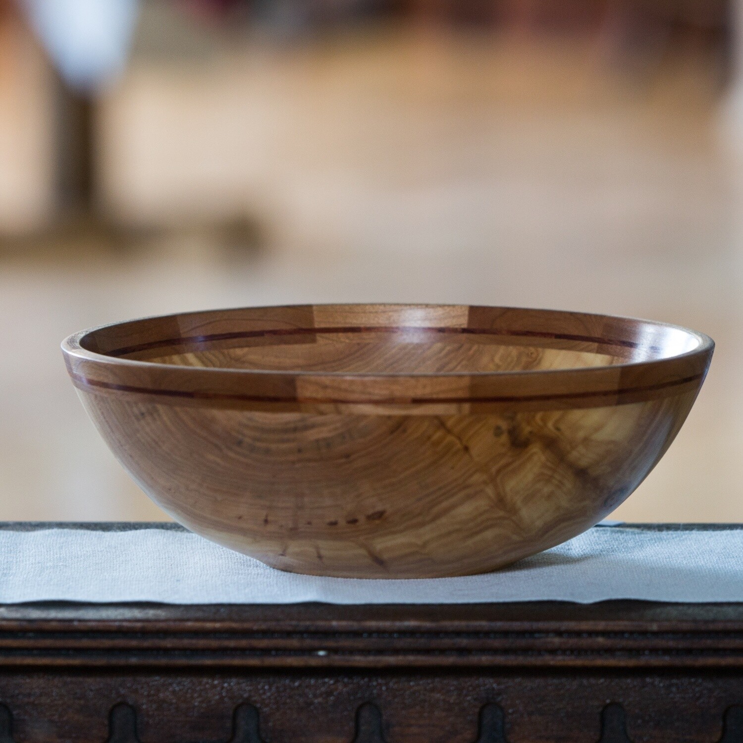 Bowl made of Poplar - Bol en bois de peuplier