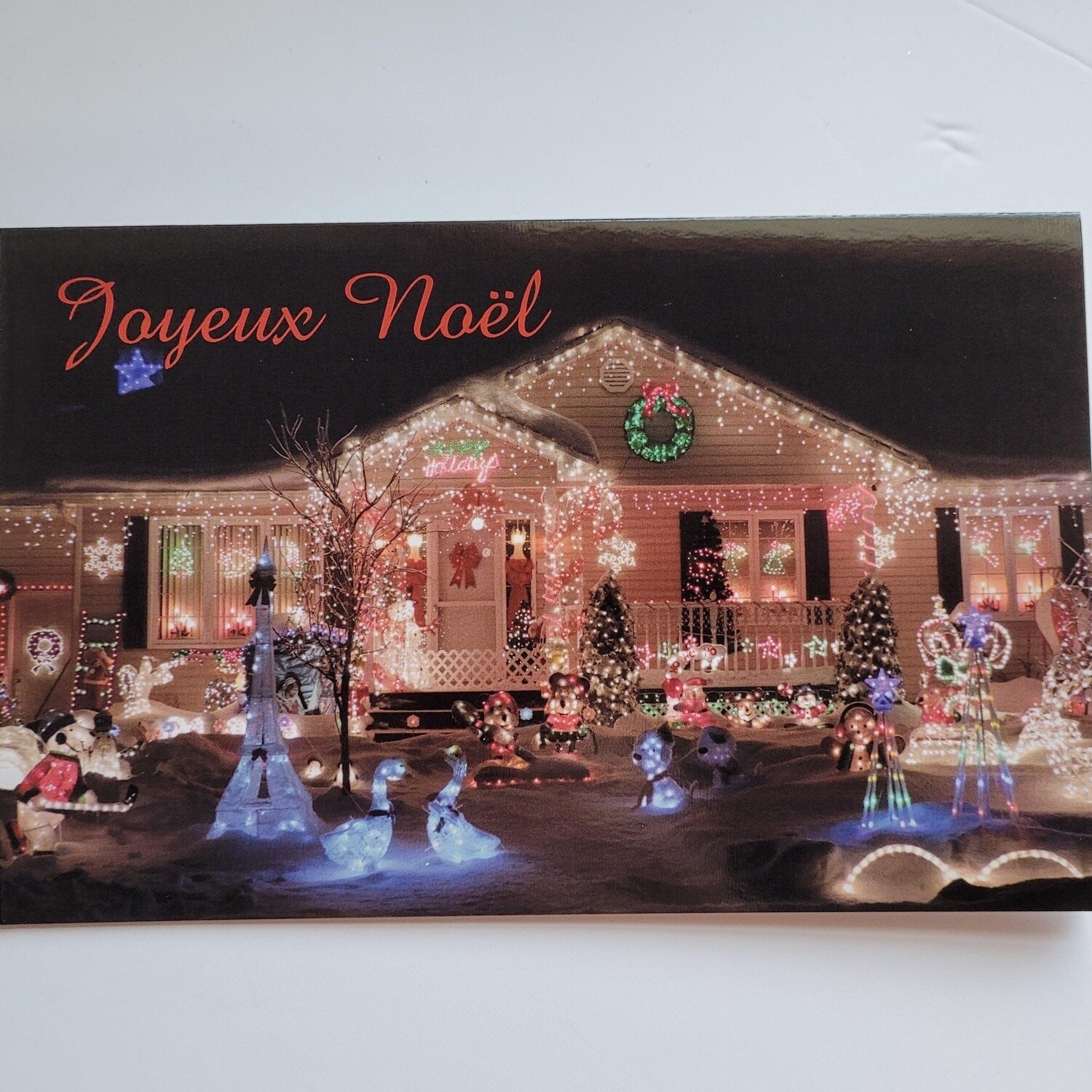 Galerie - Suzanne Légère - photos, Subject: Maison illuminée / Illuminated house, Size: 4&quot; X 7&quot;, Bookmark / Signet: 2” x 6”