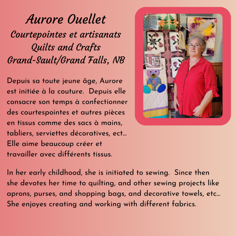 Artiste - Artist : Aurore Ouellet