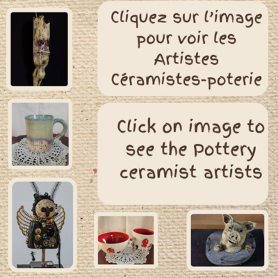 Artiste Céramiste-poterie / Pottery-Ceramic artist