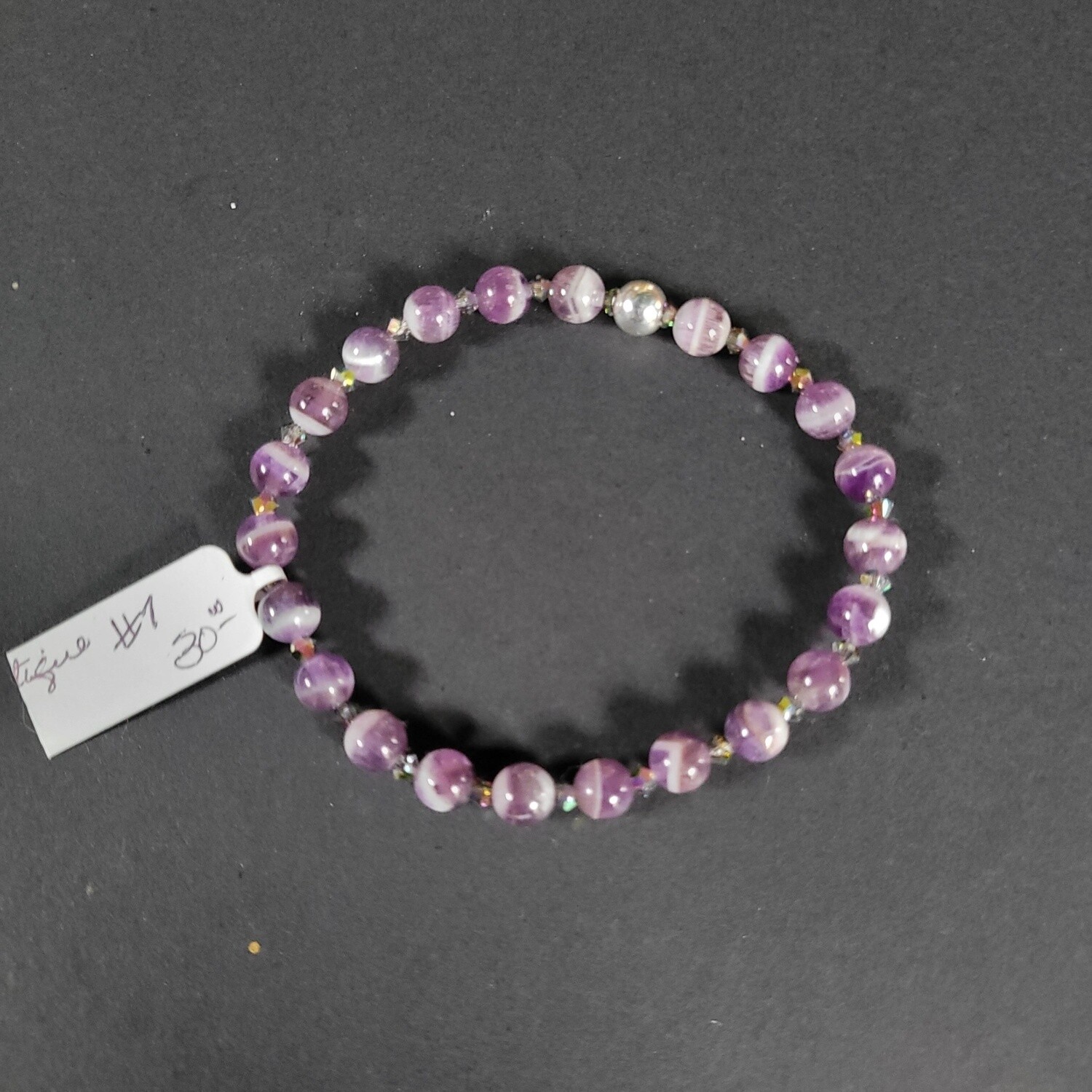 Bracelet Améthyste  Amethyst bracelet