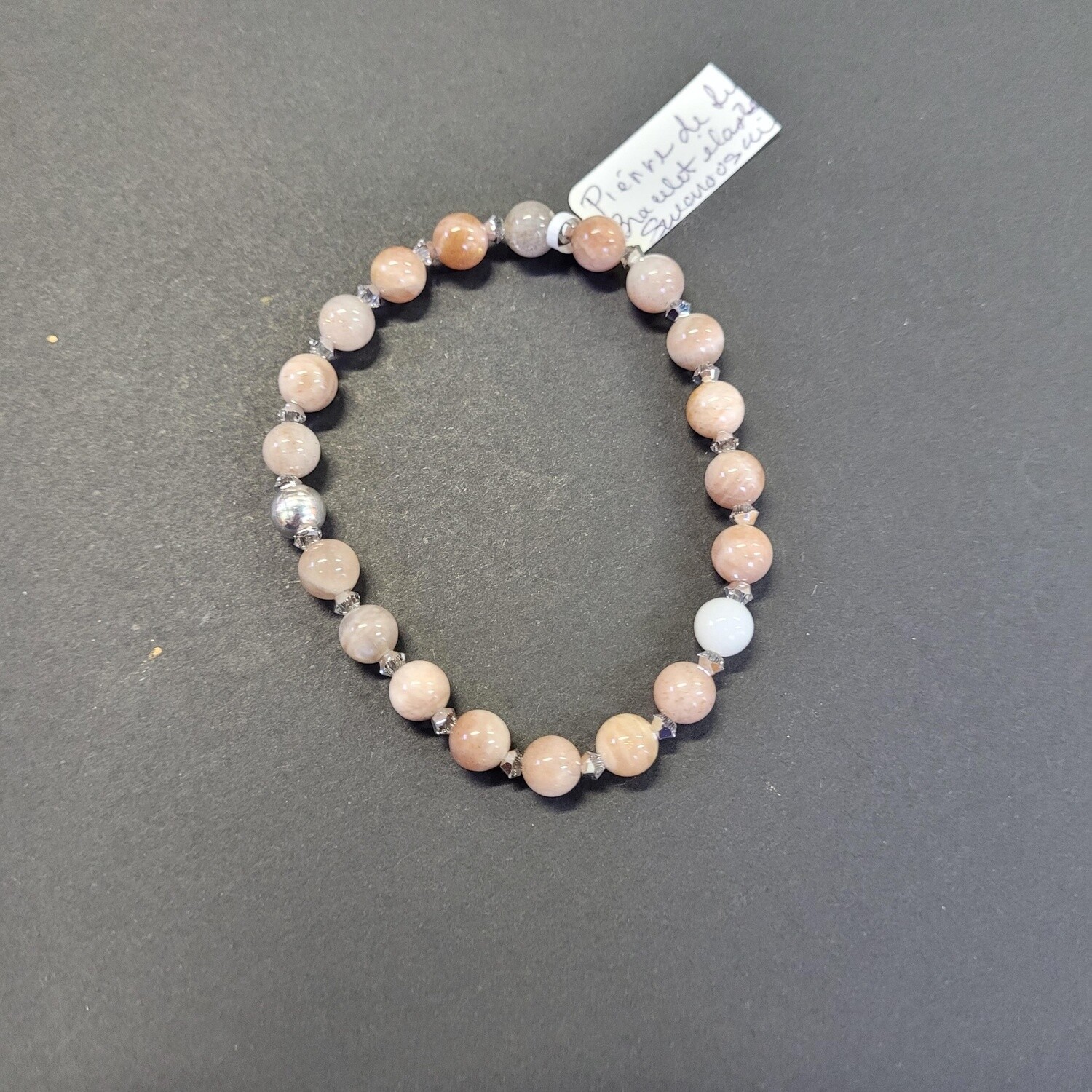 Mulicolor moonstone bracelet