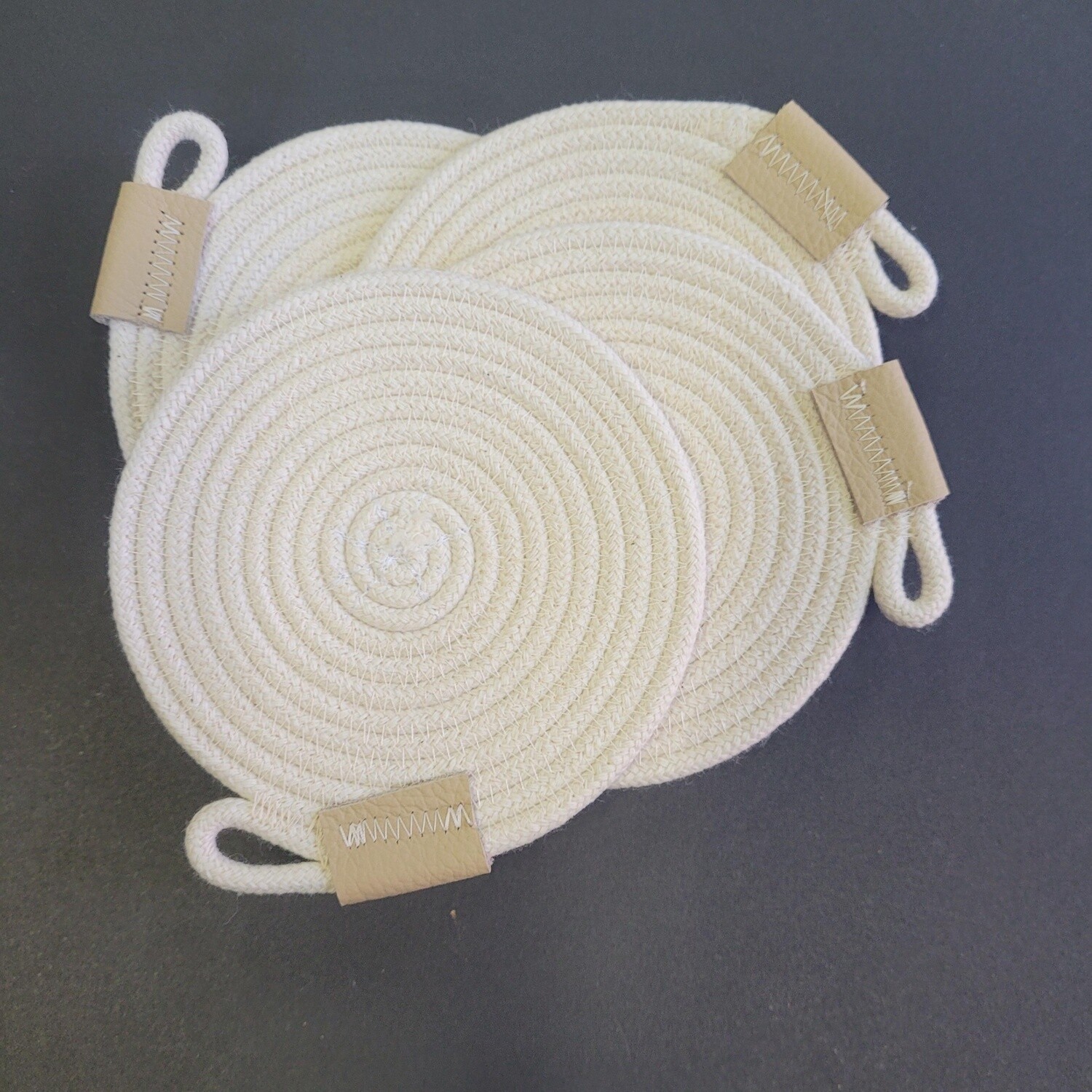 Set of 4 rope coasters