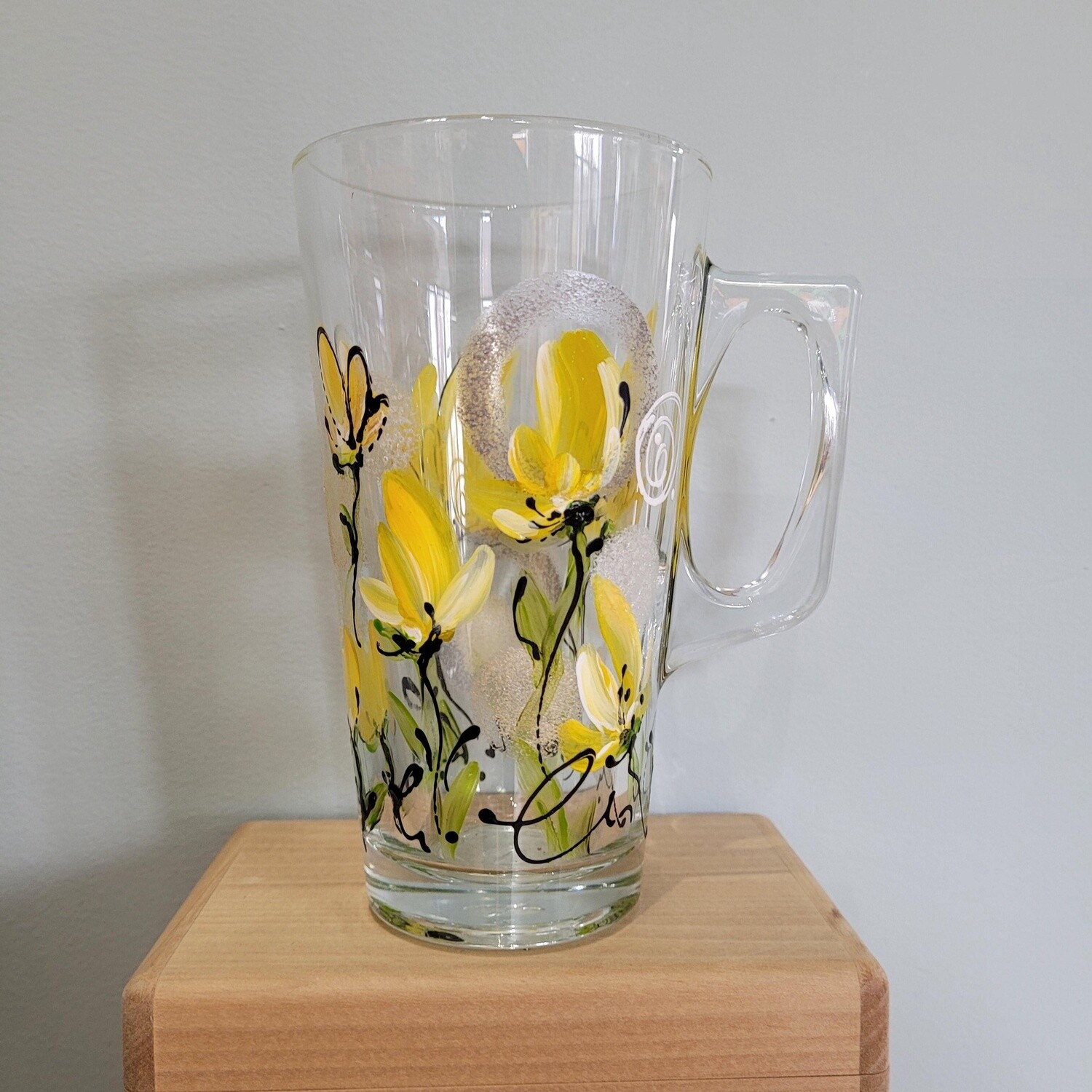 Grande tasse transparente / Large transparent mug