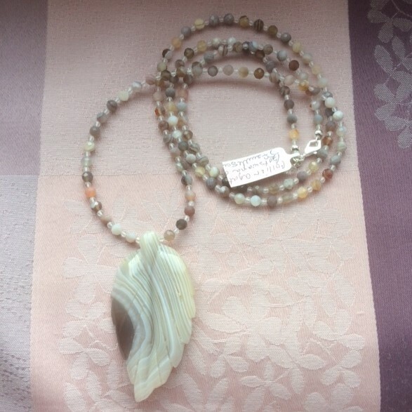 Collier Agathe Botswana Agathe Necklace