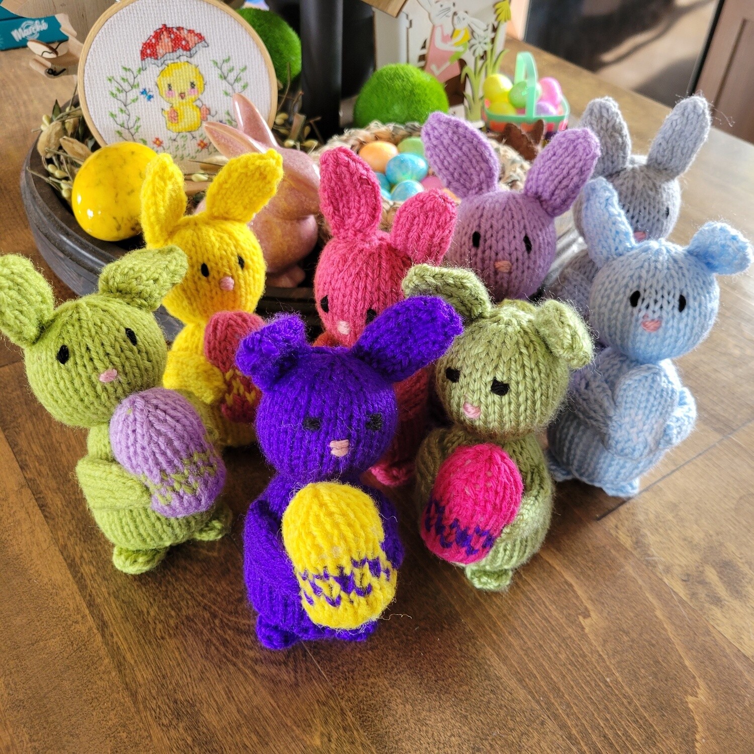 Knitted Easter Bunny