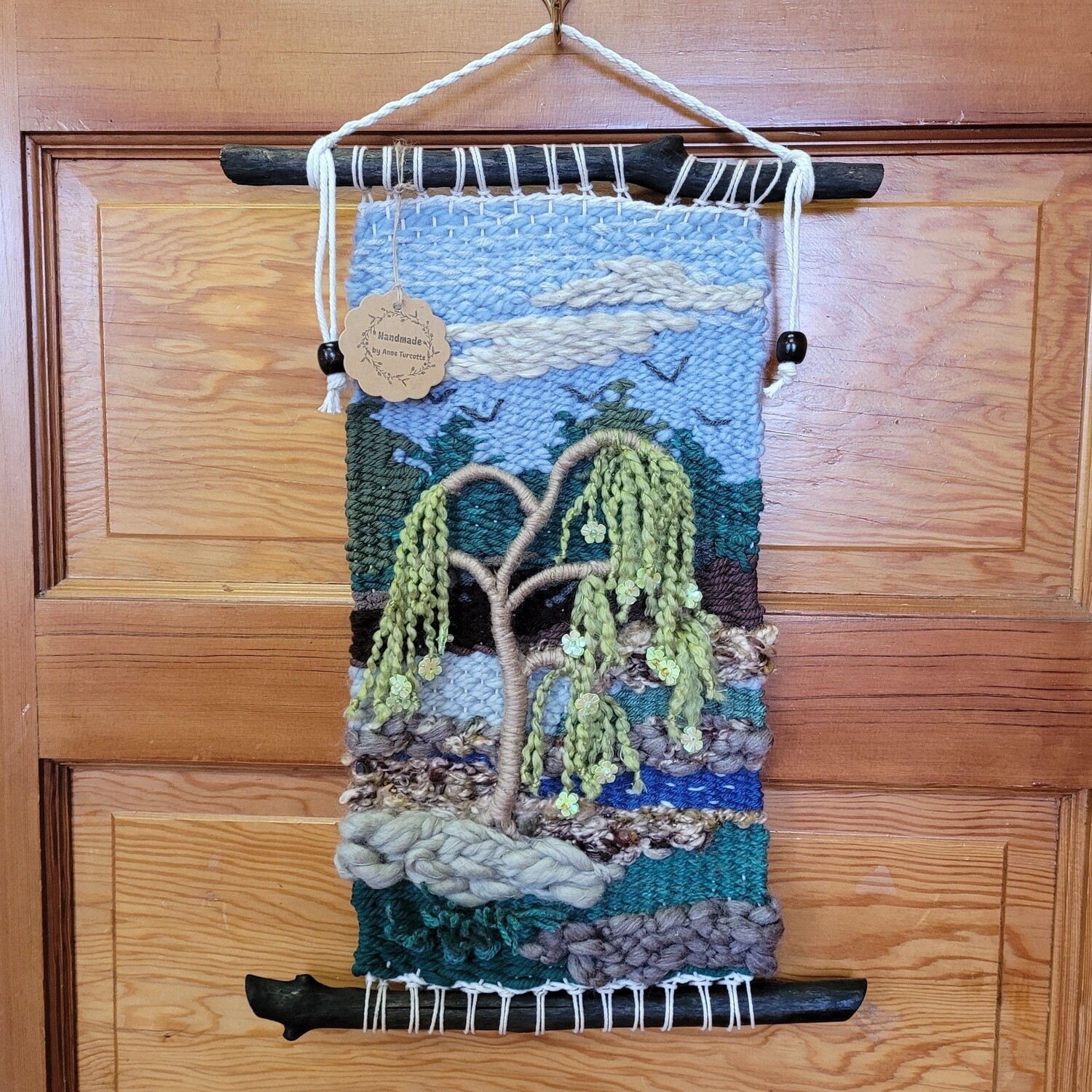 Tree in bloom, Size: 13&quot; X 22&quot;