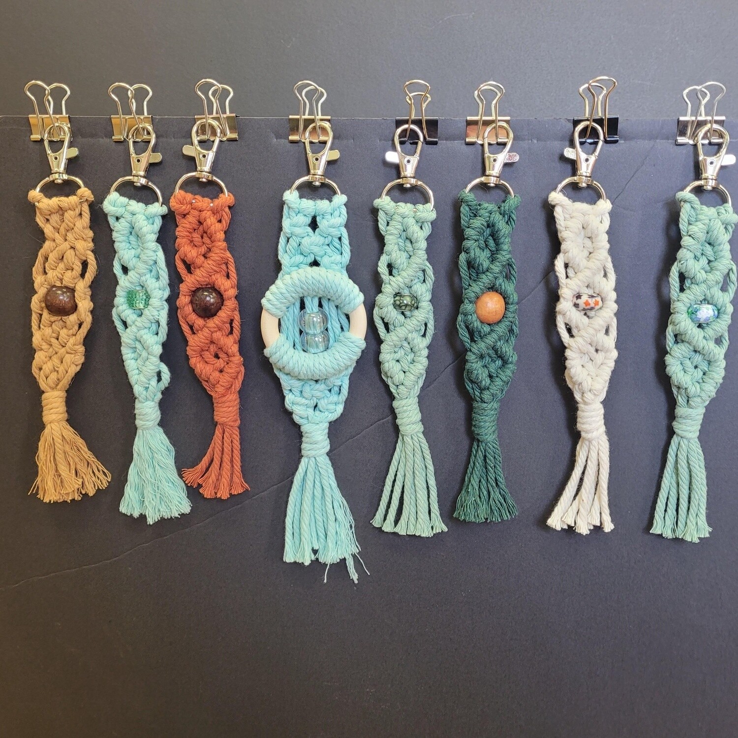 Macrame keychains