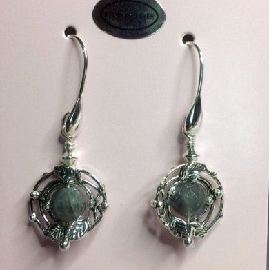 Boucles Labradorite Earrings