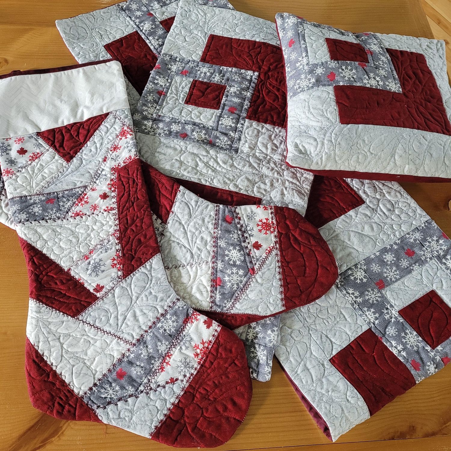 5 pcs Christmas kit /  Ens. de Noêl 5 pièces