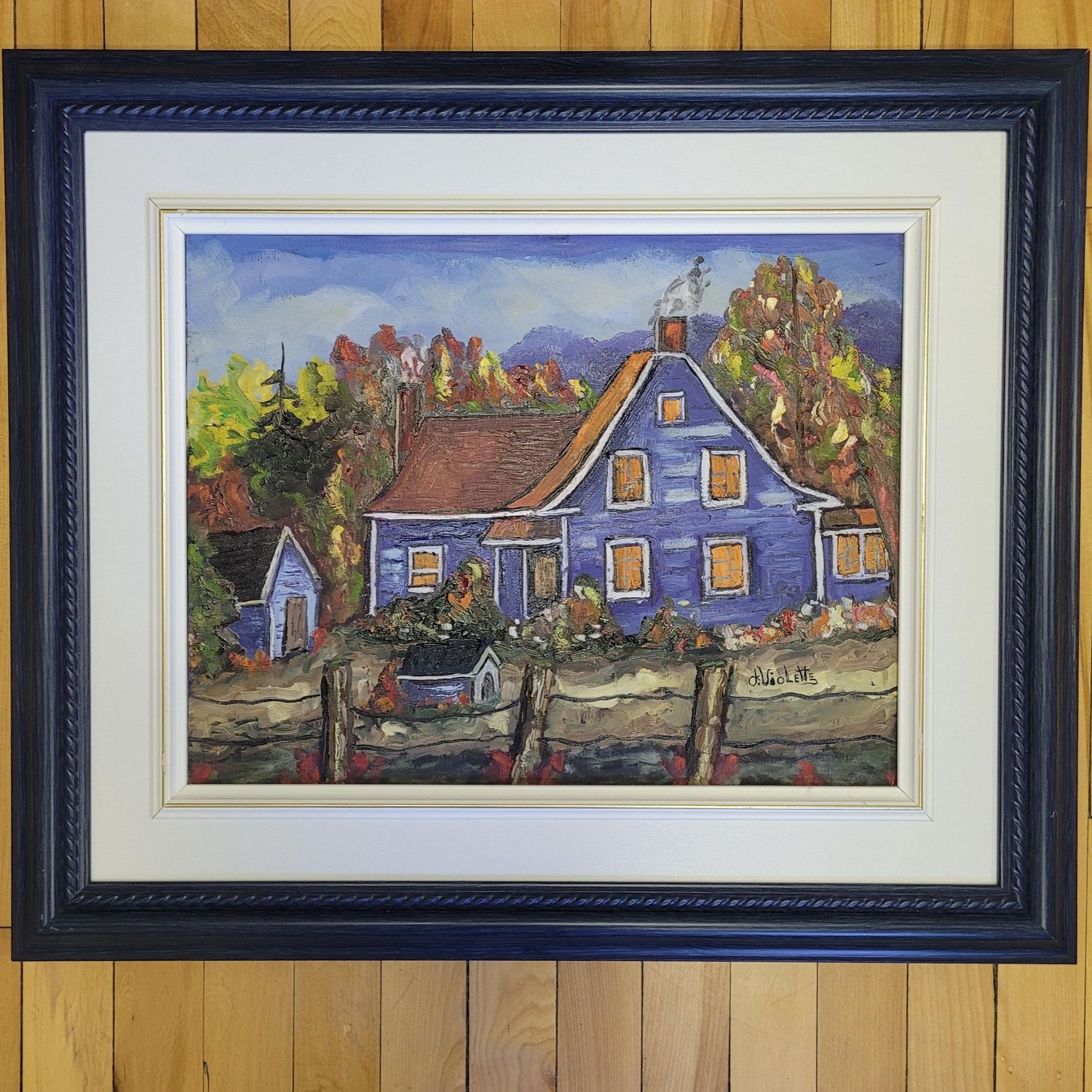 Maison au toit rouge