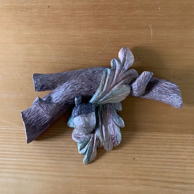 Oak Leaf Key Holder