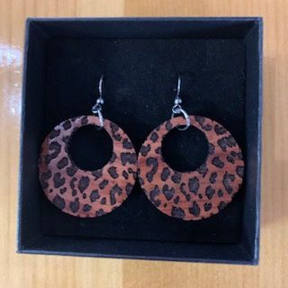 Earrings 8 Padauk