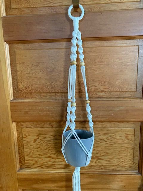 Beige Plant Hanger