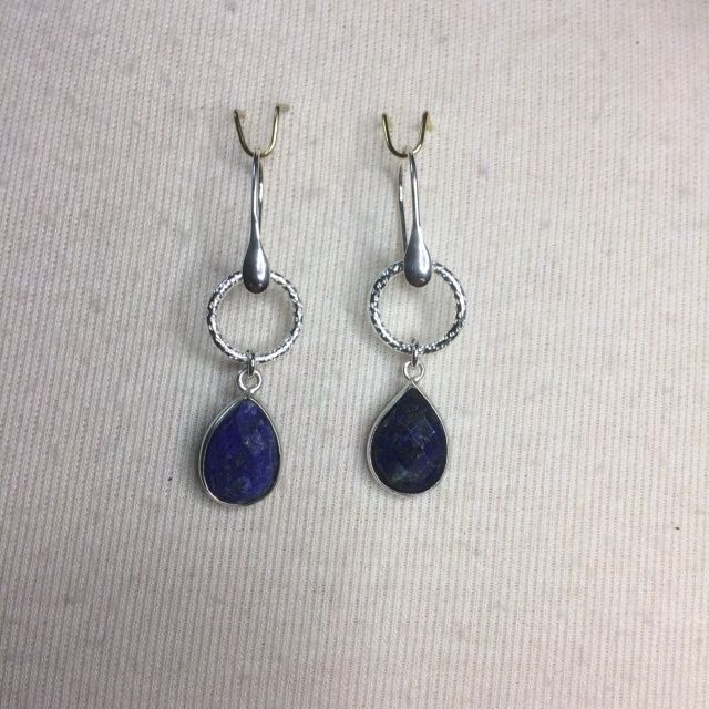 Boucle d&#39;oreille  Lapis Lazuli