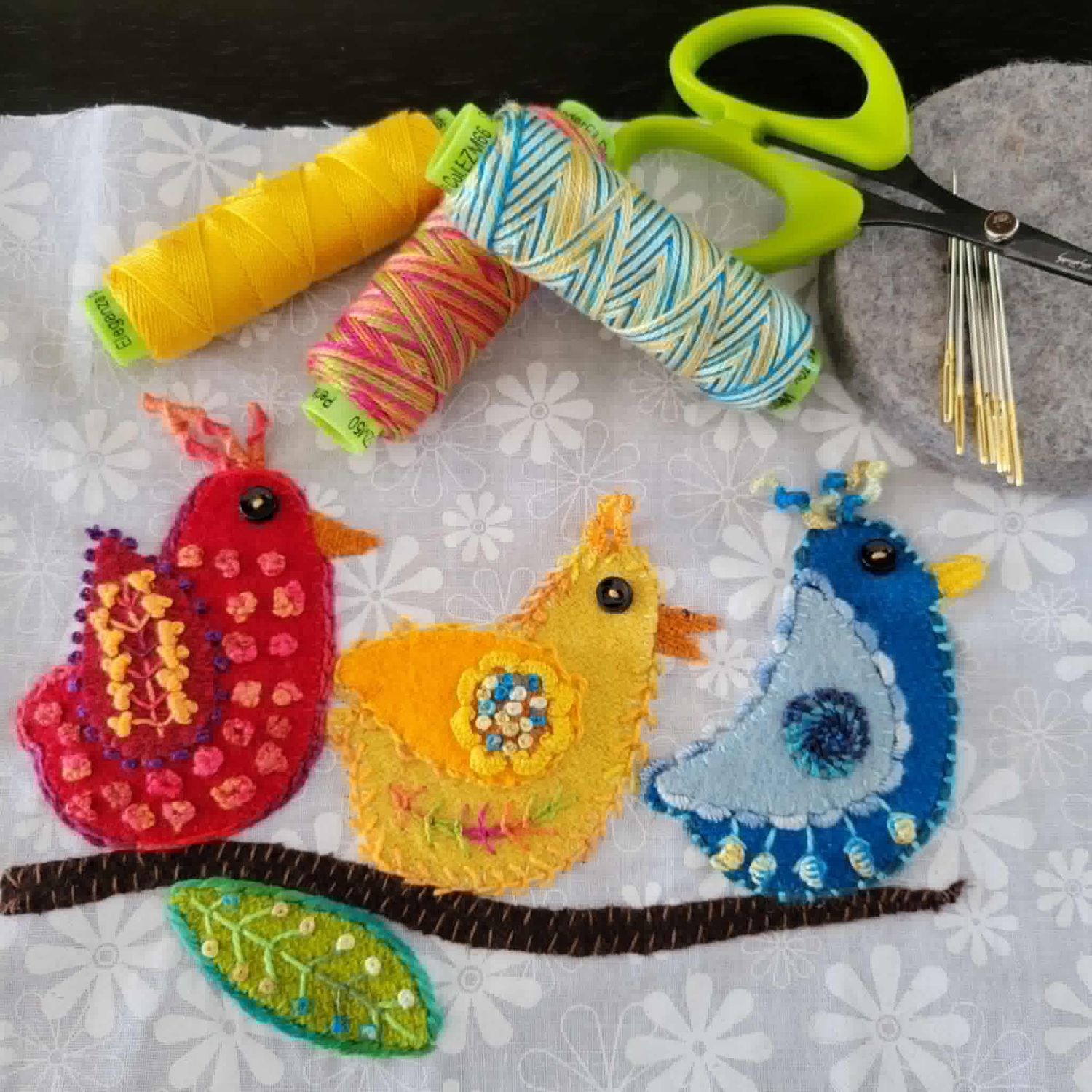 Workshop Introduction To Wool Appliqué