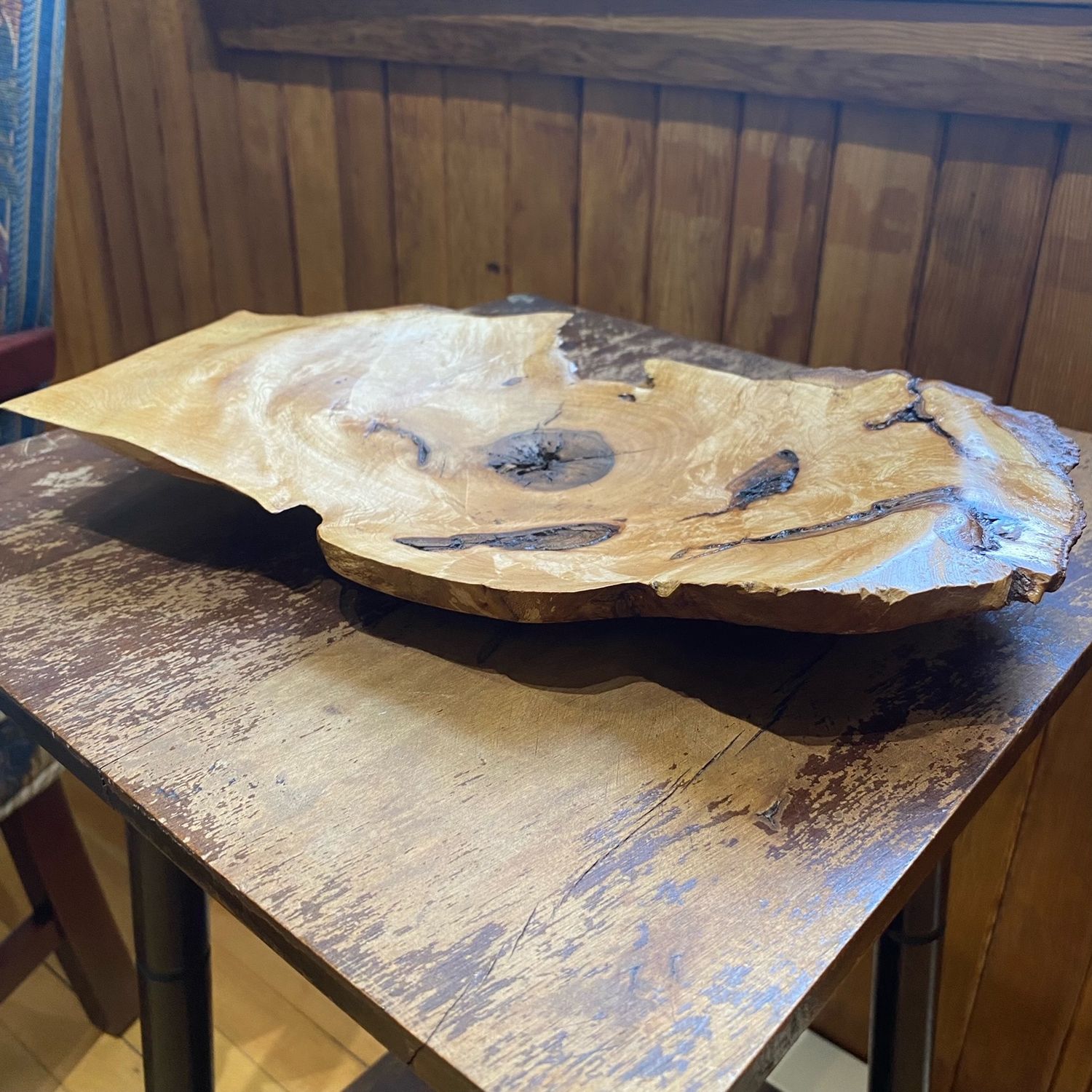 Medium maple burl bowl