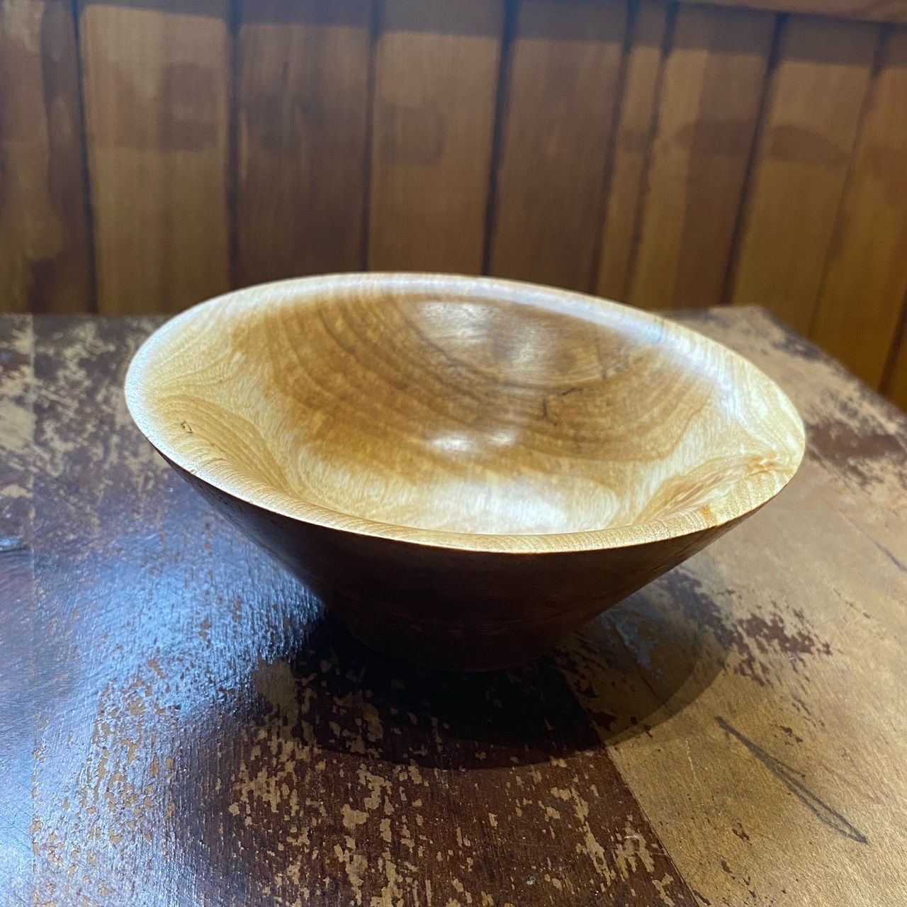 Yellow birch bowl x-small