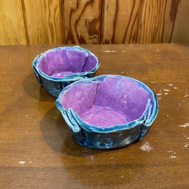 Small multipurpose bowls, Color / Couleur: Purple