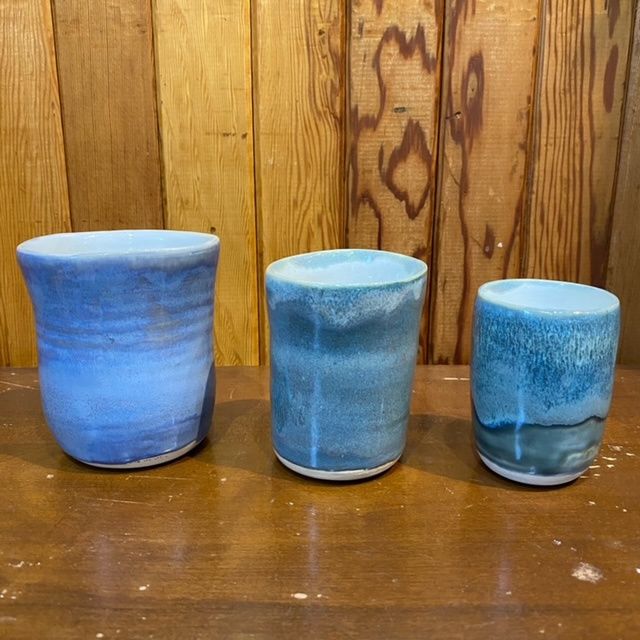 Pottery cups