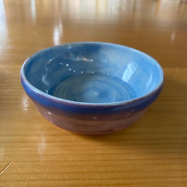 Small two-tone dish